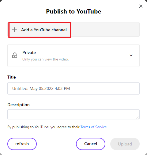 export and share video