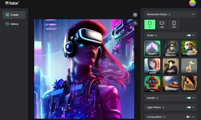 fotor ai avatar generator