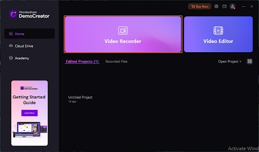 choose video recorder on acethinker alternative