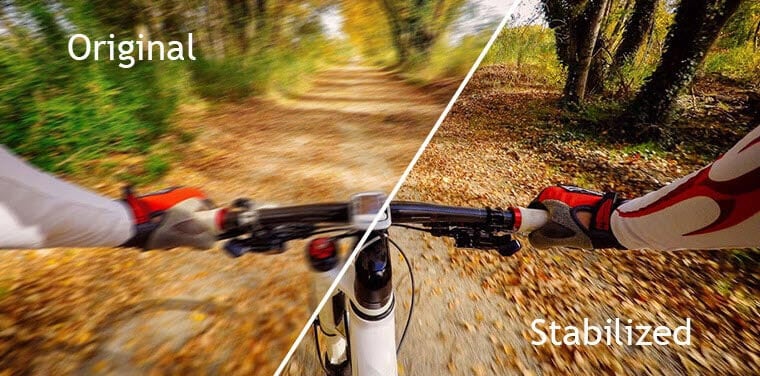 original vs. stabilized