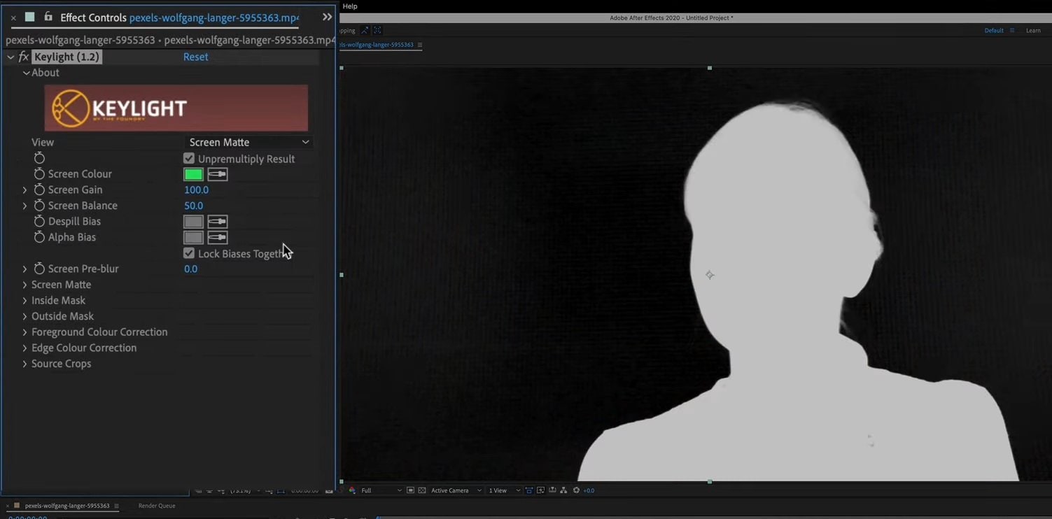 adjust additional keylight settings