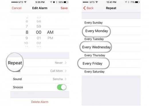 iphone-Alarm funktioniert nicht - iphone-Alarmeinstellungen prüfen