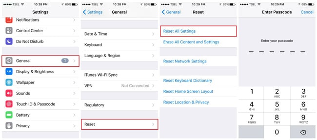 iphone-Alarm funktioniert nicht - alle Einstellungen zurücksetzen