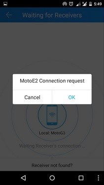 confirm connection