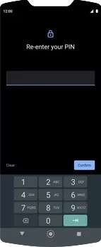 motorola default pin code