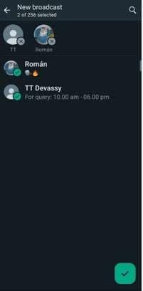 build a message template