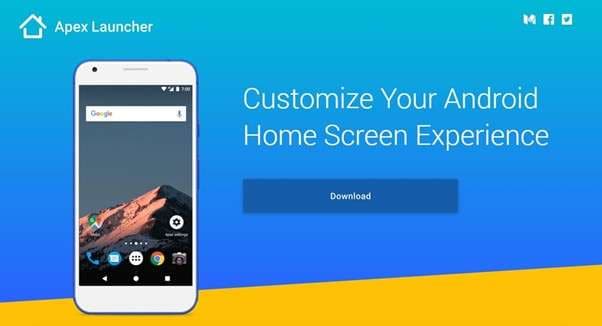 overview on apex launcher app