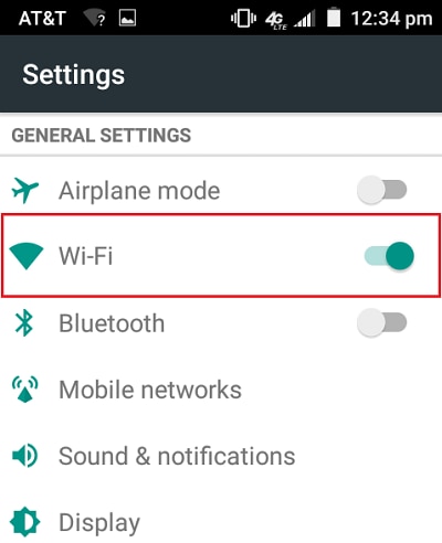 Android WiFi Connectivity