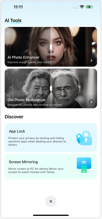 dr.fone app lock feature