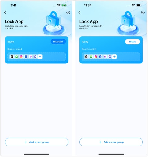configuring locked mode 