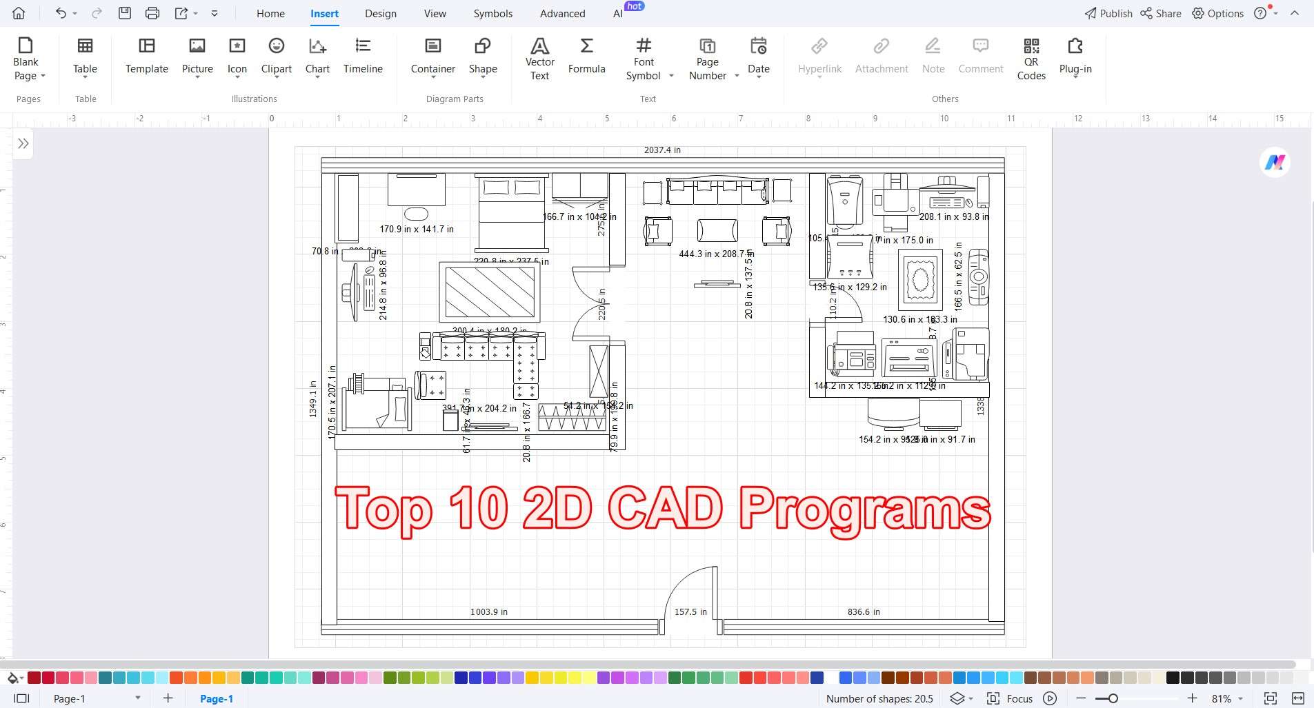 Programmes de CAO 2d