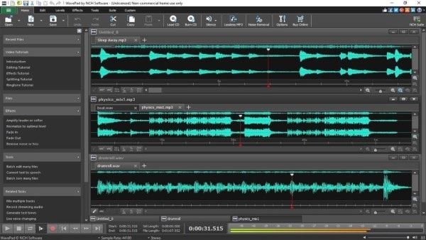 Рекордер wavepad