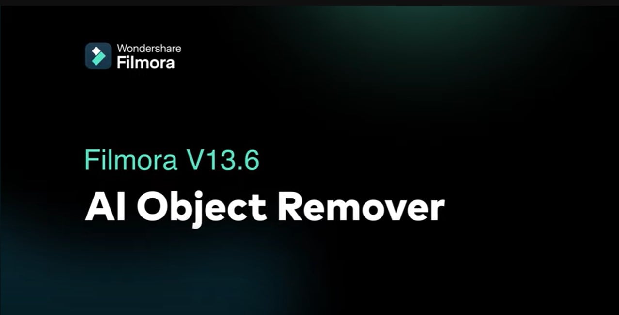 Средство удаления объектов с ИИ от Wondershare Filmora