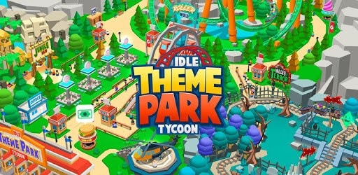 лучшие мобильные инкрементальные игры 2022 - idle theme park tycoon