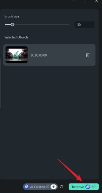 apply video object remover