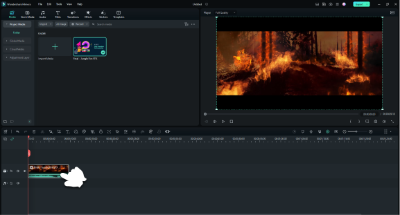 ai tools - ai audio denoise step1
