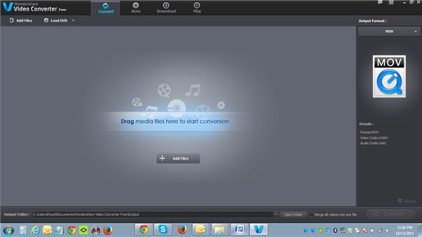 Apri il convertitore gratuito per MPEG