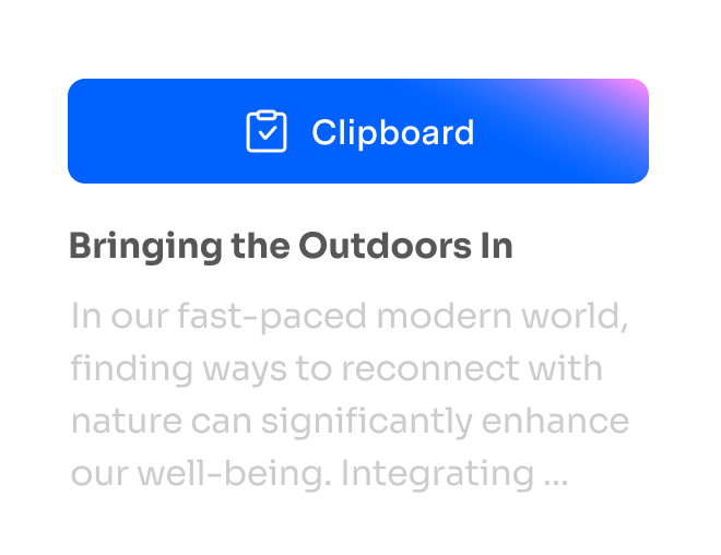 create pdf from clipboard