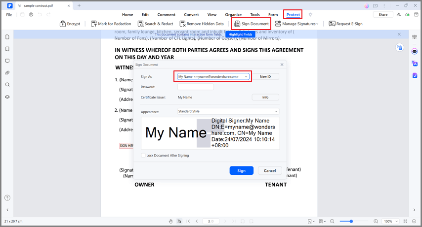 select an ID