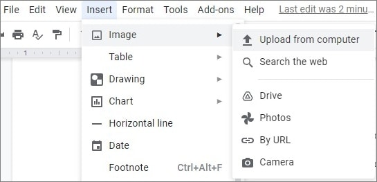 add image in pdf mac