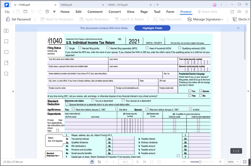 print tax forms