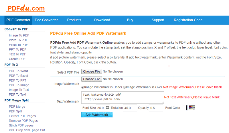 pdf watermerk verwijderen online