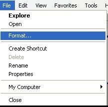 Menu File