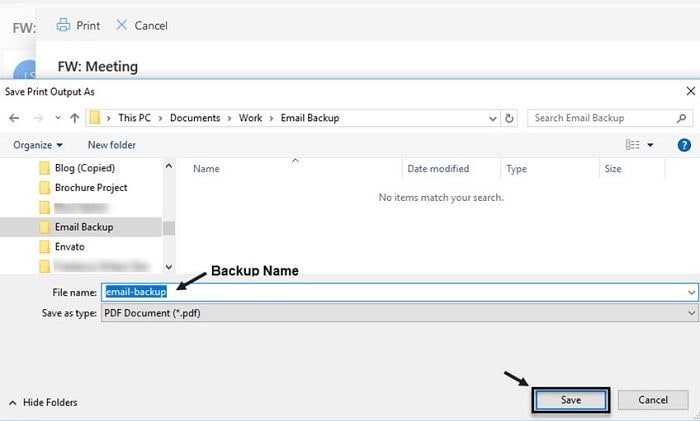 резервное копирование файлов Outlook в формате pst