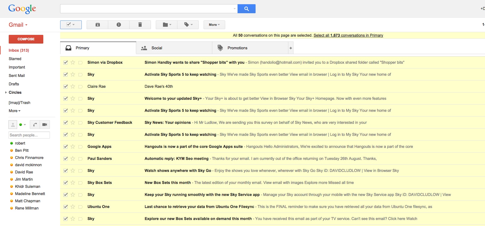 excluir-múltiplos-gmail