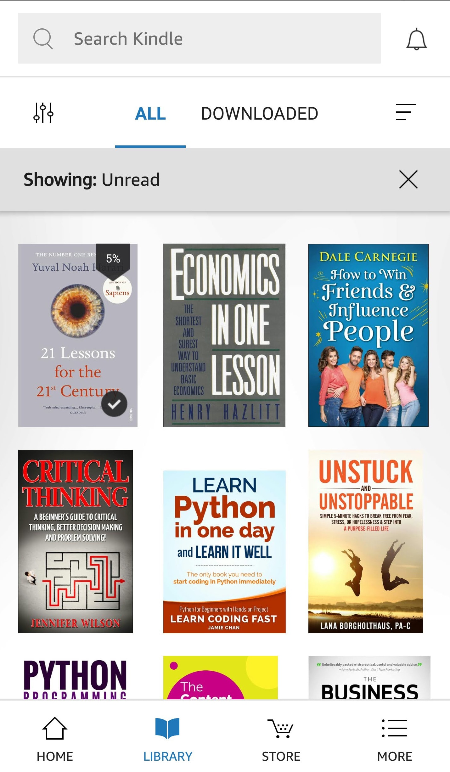 Biblioteca gentil da Amazon