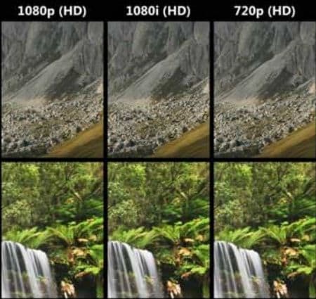 720p vs 1080p vs 1080i