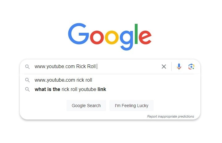 pesquisa no google vídeo do youtube com título