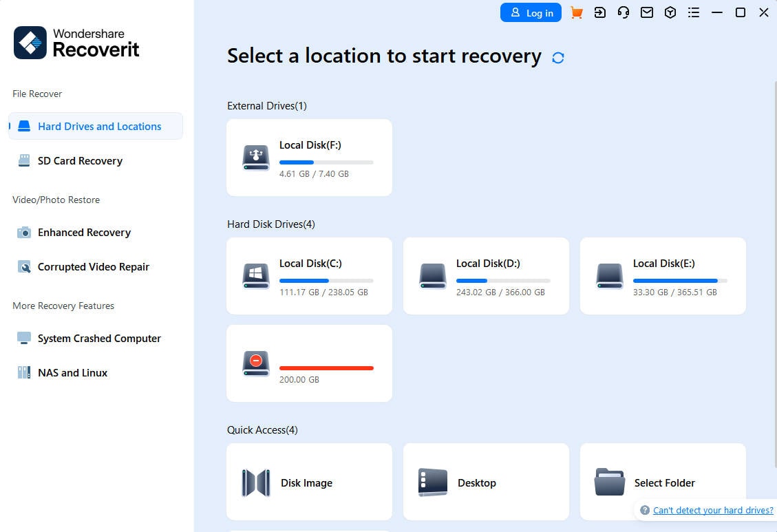 recoverit data recovery software for pc