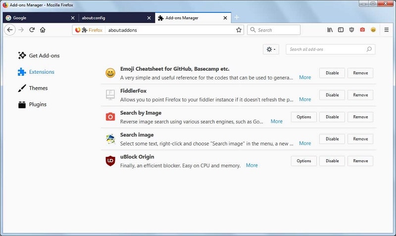 remover-addons-firefox