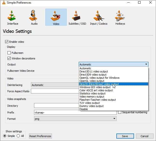 como reparar vlc que não reproduz arquivos mp4 21