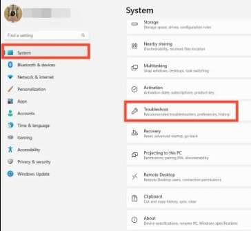 Run Windows troubleshooter