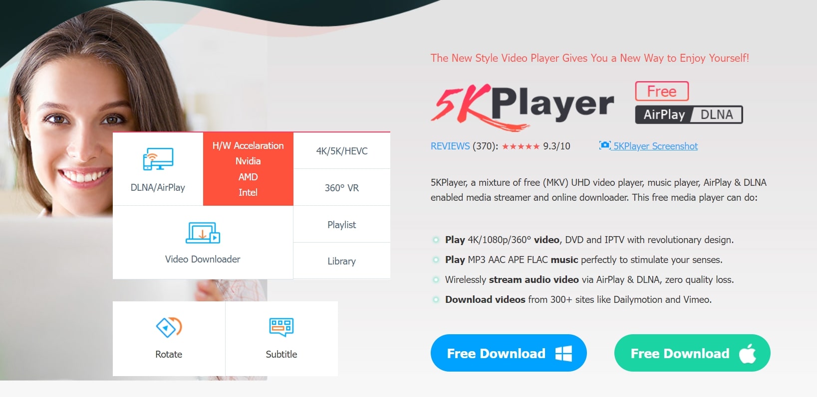 5kplayer xvid video codec player