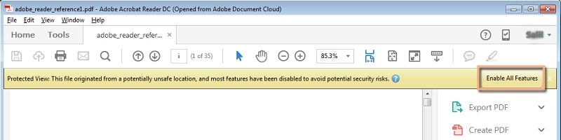 : Modo de Proteção de PDF