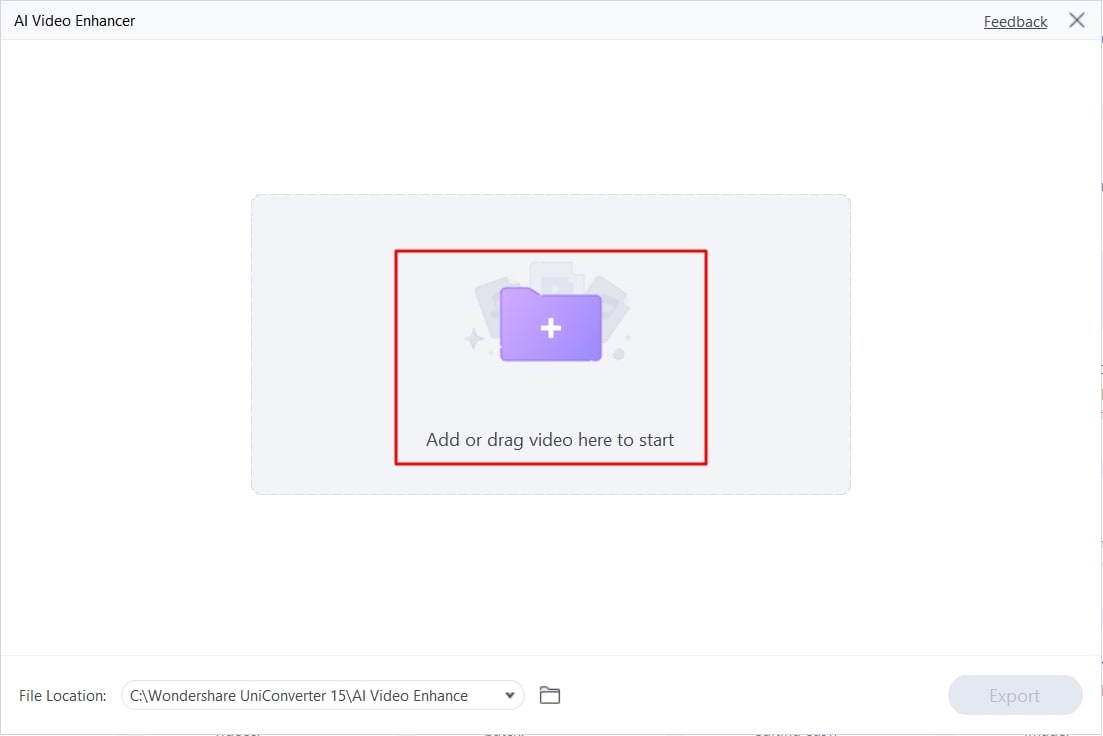 add footage to denoise
