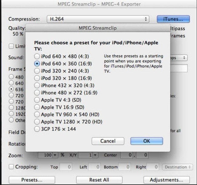 mpeg streamclip