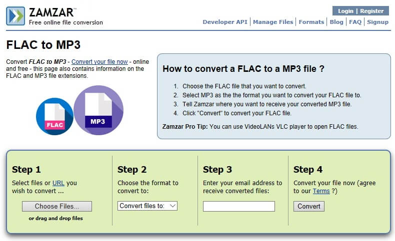 conversor online de flac para mp3