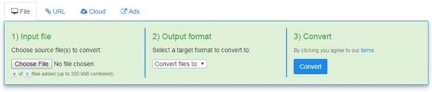 online video converter - FreefileConvert