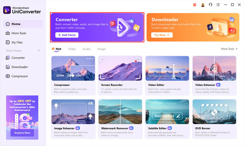 best mp4 converter uniconverter