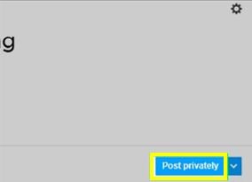 final step to post content or image on tumblr hiddenly